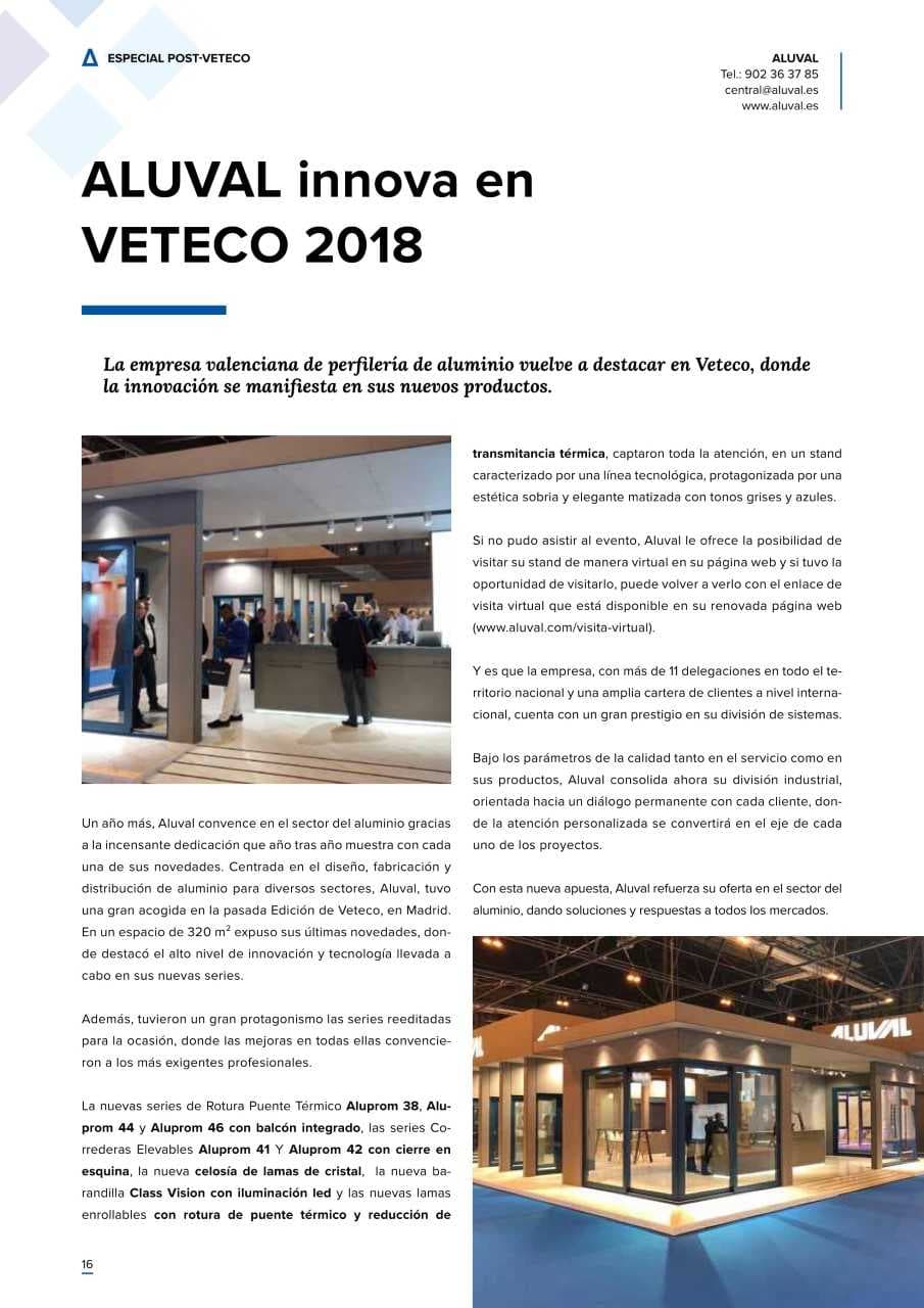 ARTICULO PUBLICADO EN EL Nº96 DE ALUMINIO