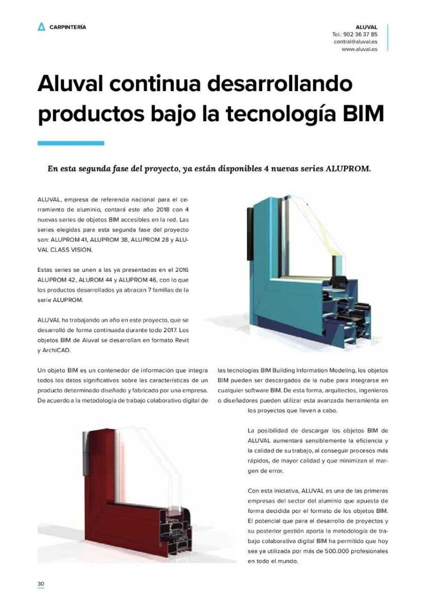 ARTICULO PUBLICADO EN EL Nº92 DE ALUMINIO